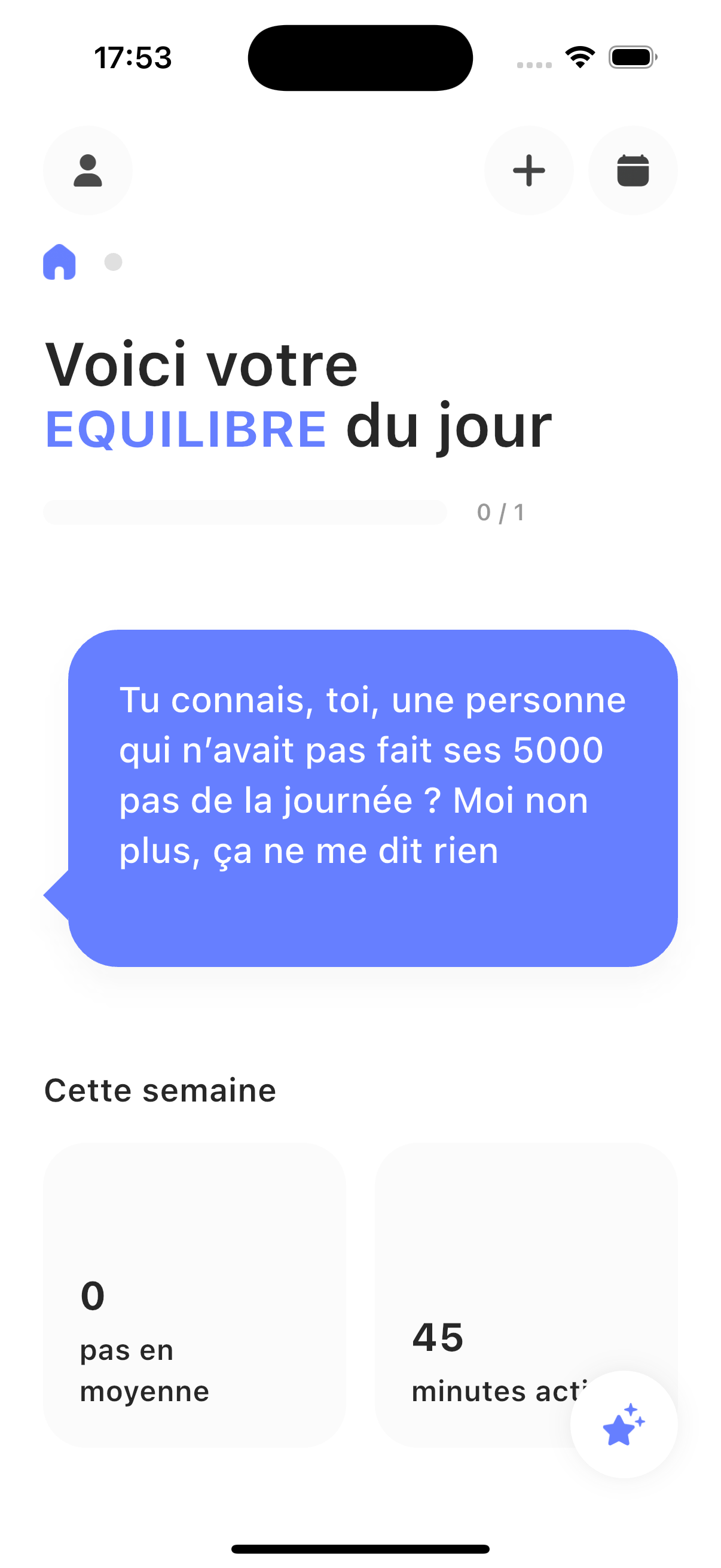 Equilibre app preview